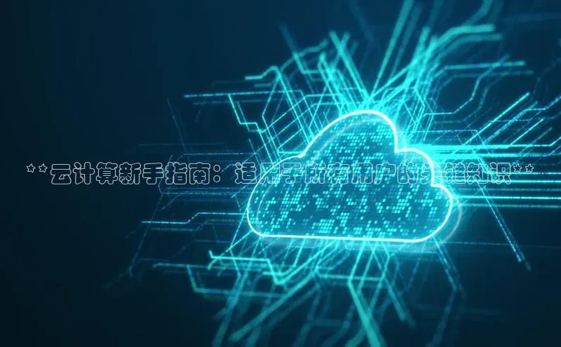 意昂4代理百度百聘**云计算新手指南：适用于所有用户的关键知识**