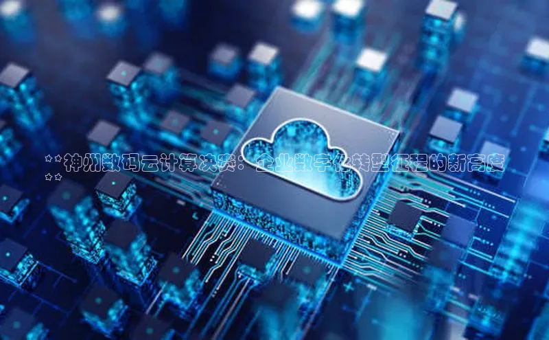 EON体育4携程**神州数码云计算决赛：企业数字化转型征程的新高度
**