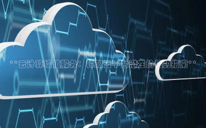 意昂体育4百度健康**云计算增值服务：释放云平台潜在价值的指南**