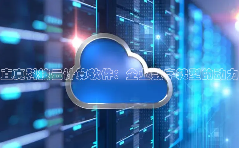 意昂4登录小度商城直真科技云计算软件：企业数字转型的动力