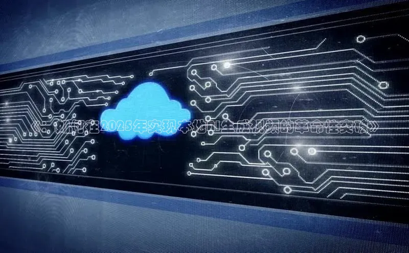《：如何在2025年实现本地AI生成视频的革命性突破》