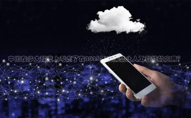 中国在多大程度上考虑了在2025年之前禁止人工智能的应用？